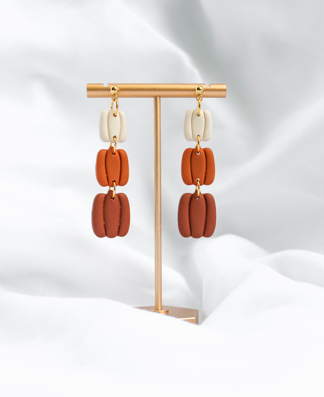 Ombre Pumpkin Dangles