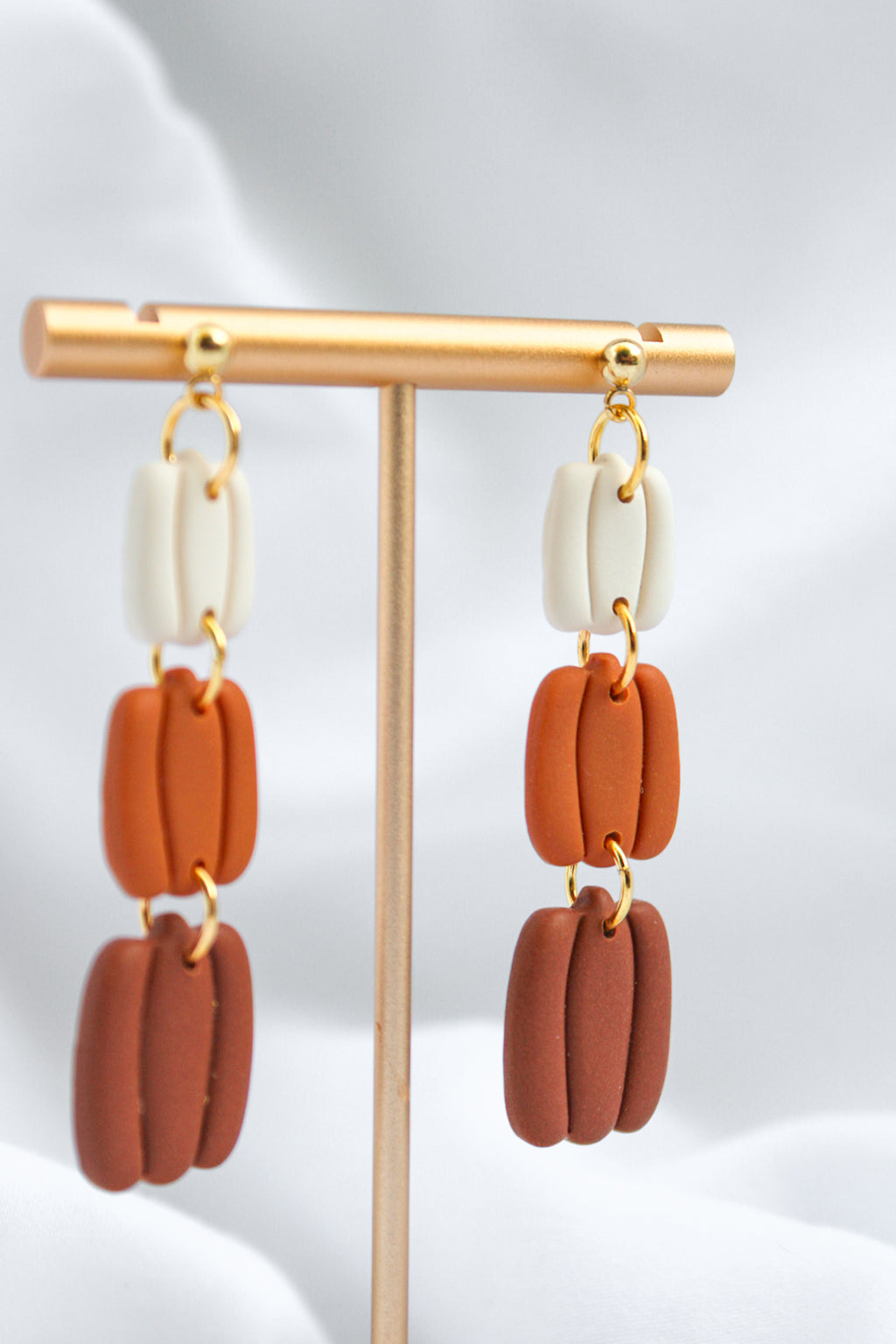 Ombre Pumpkin Dangles