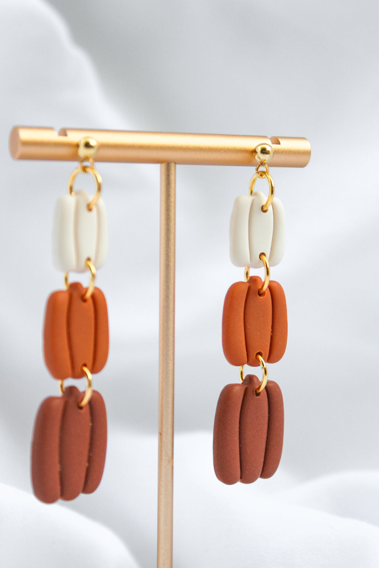 Ombre Pumpkin Dangles