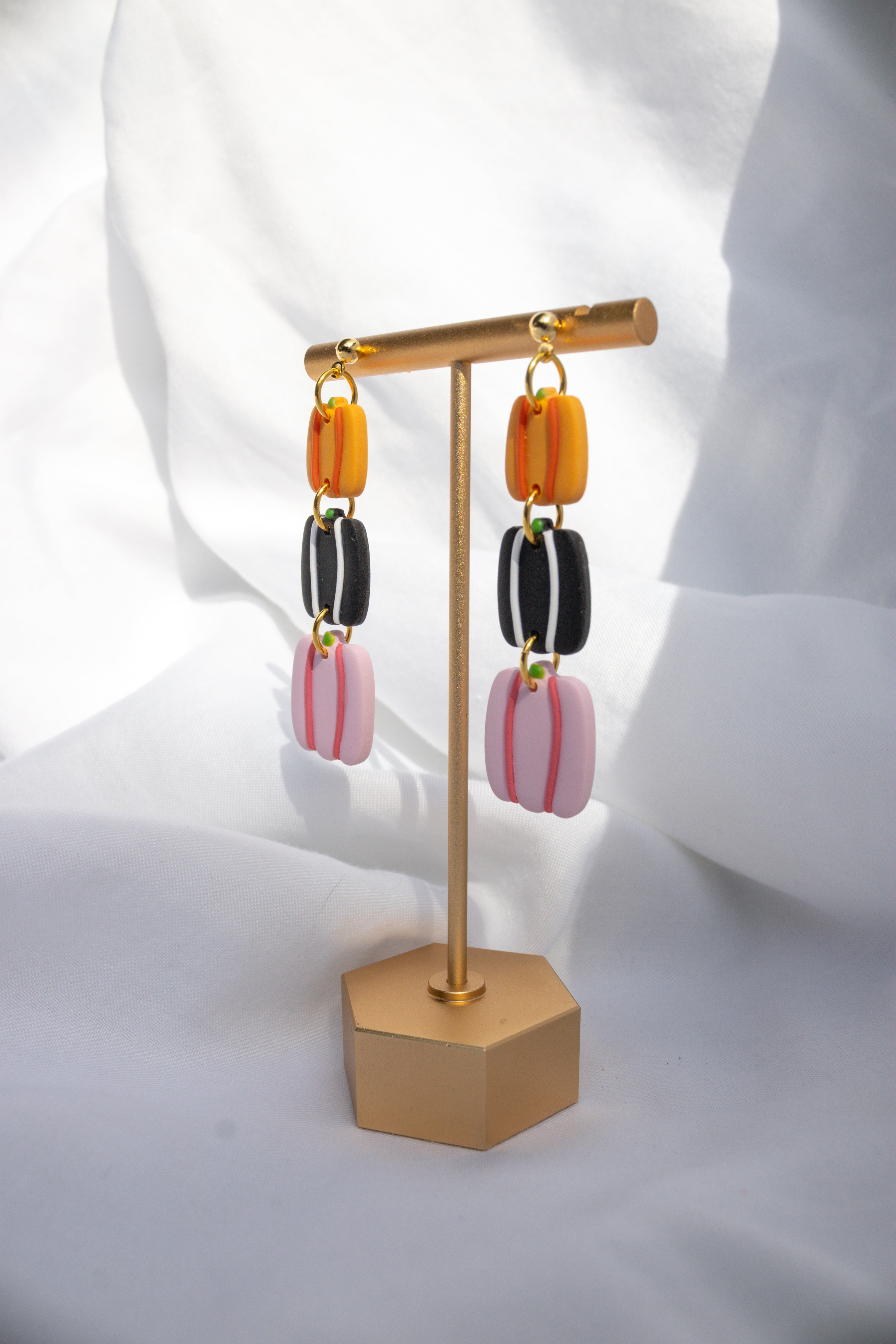 Colorful Pumpkin Dangles