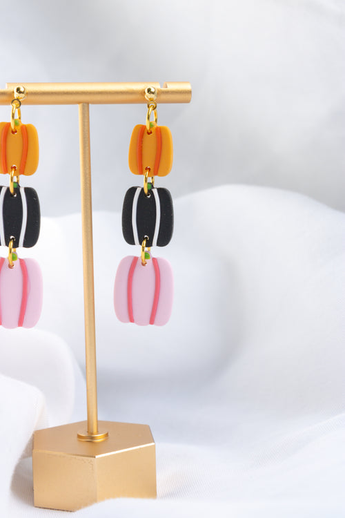 Colorful Pumpkin Dangles