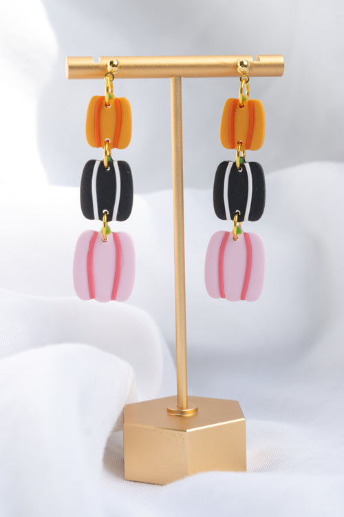Colorful Pumpkin Dangles